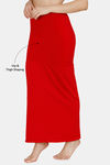 Zivame All Day Flared Mermaid Saree Shape wear - Red Bud — thumbnail 3